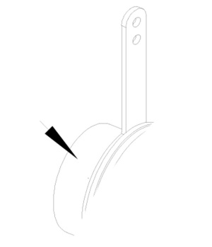 New Brake Only For An Excel Roadster DX8 Deluxe Mobility Scooter