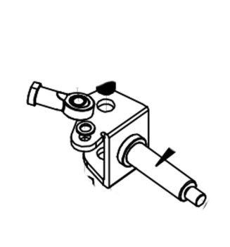 New Front LH Stub Axle For An Excel Roadster DX8 Deluxe Mobility Scooter