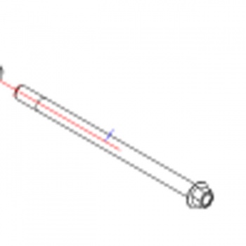 New Front Wheel Axle For A Heartway Royale 3 HW001 Mobility Scooter