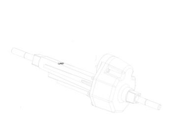 New Transaxle For An Excel Roadster DX8 Deluxe Mobility Scooter