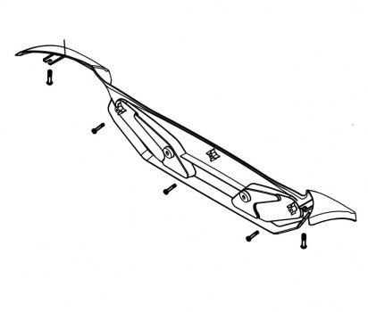 New Rear Mudguard For Rascal Vector Sport Mobility Scooter