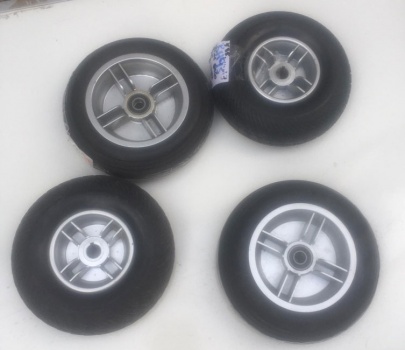 Special Order: PAIR OF Used Pro-Rider Road King Anti Tip Wheels For ...