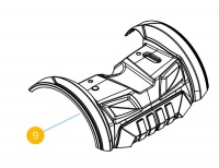 New Rear Shroud Faring - Blue 54 Drive King Cobra Mobility Scooter