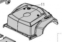 New Rear End Shroud For Drive Envoy 4 Ventura 4-Wheel Mobility Scooter