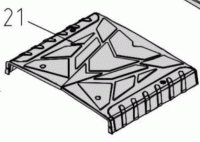 New Floor Base Shroud Faring Scout Spitfire 12amp 20amp Scooter